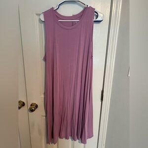 Time and Tru Lavender Maxi Dress